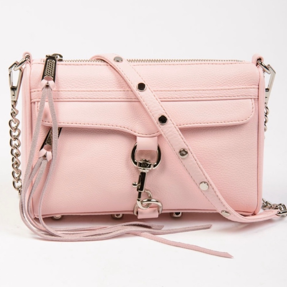 Rebecca Minkoff Mini Mac Crossbody Bag in Pink